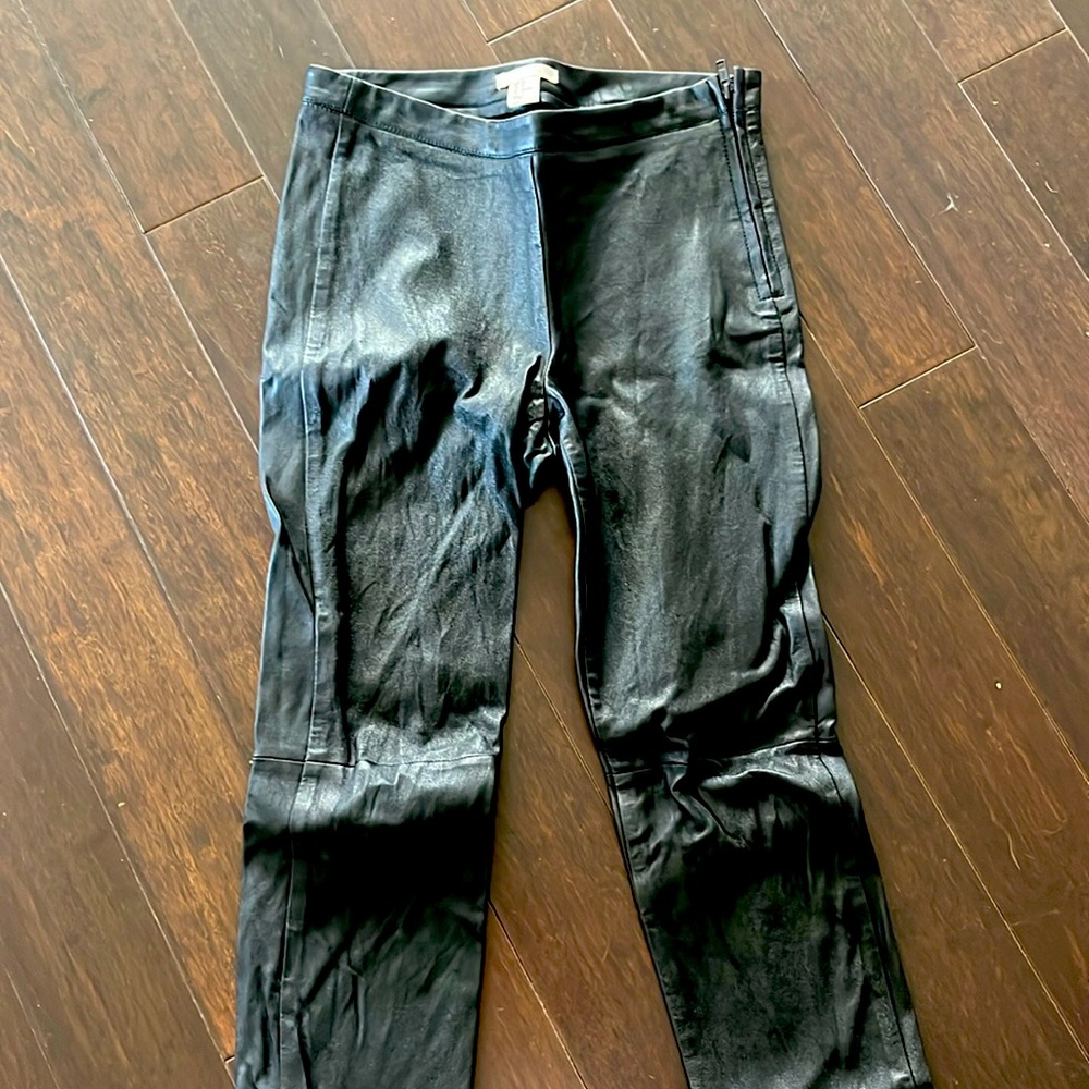 Leather Leggings H&M Size 4/34